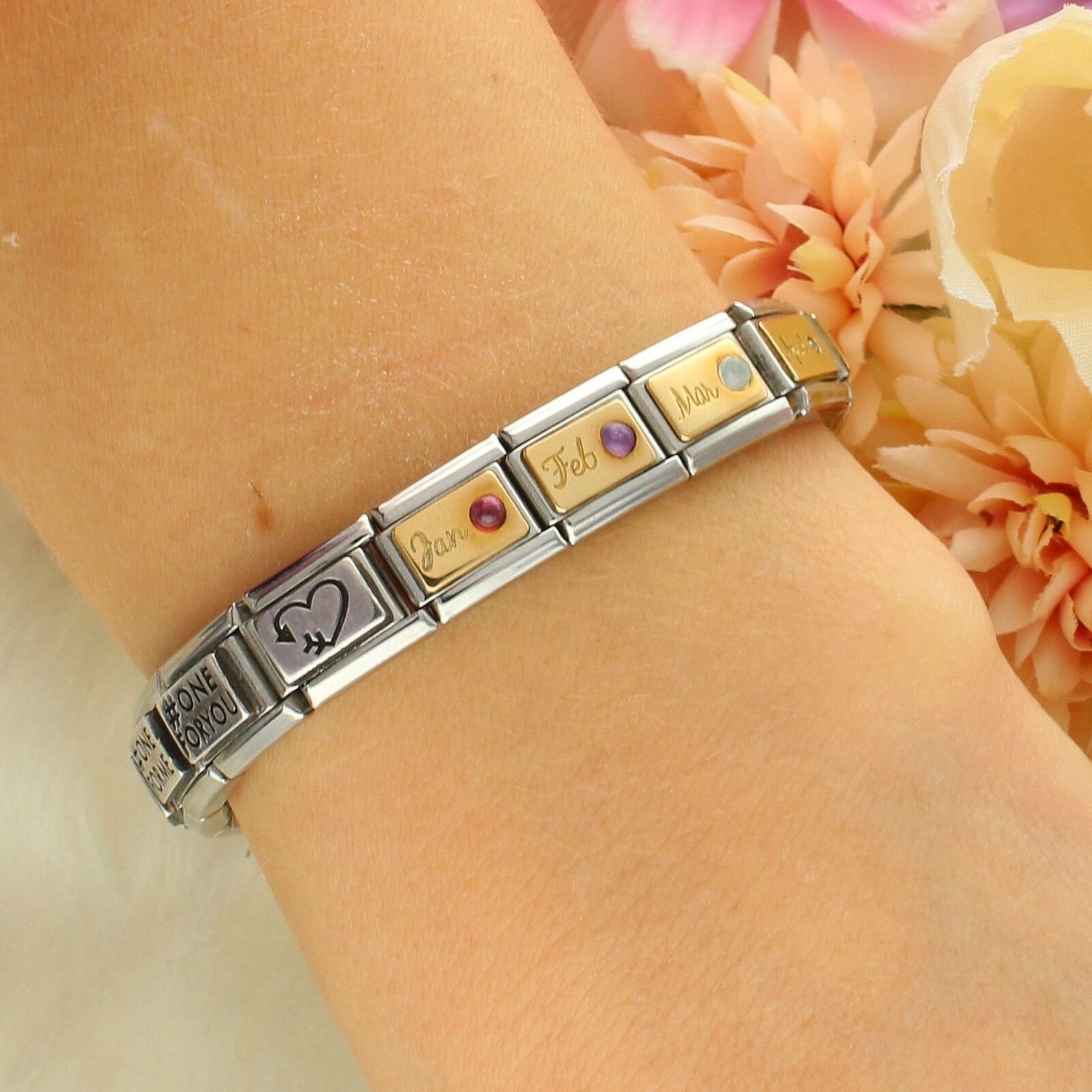 Nomination Link 18K zawieszka złoto 'Styczeń Granat' 030519 01 ✓ Zawieszki Nomination ✓ Wyjątkowy prezent ✓ Nomination ✓ Bransoletka Nomination ✓ Bransoletka ze stali ✓ Gwarancja najniższej ceny ✓ Zapraszamy!.jpg